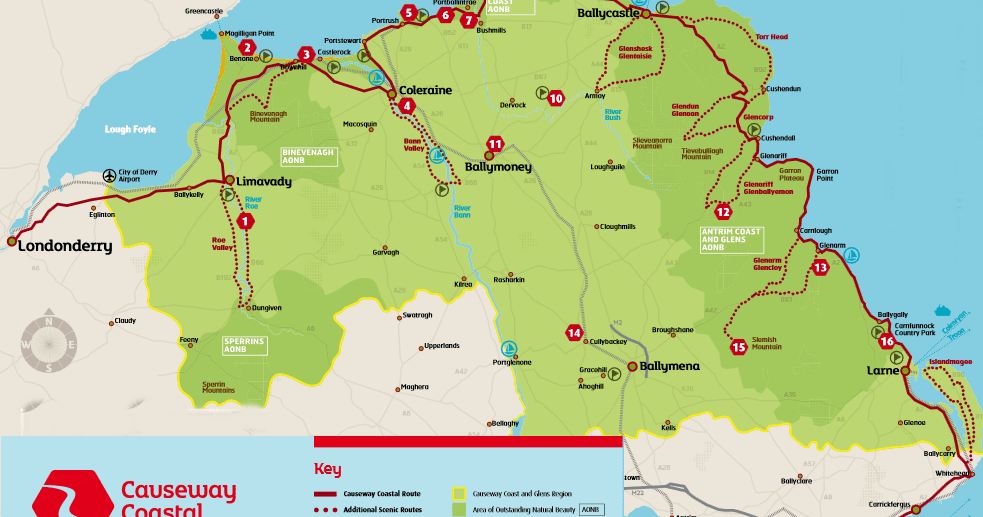 EXPAT WITH KIDS IN DUBLIN The 9 Glens of Antrim. Glenariff Forest Park