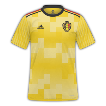 camisa belgica copa 2018
