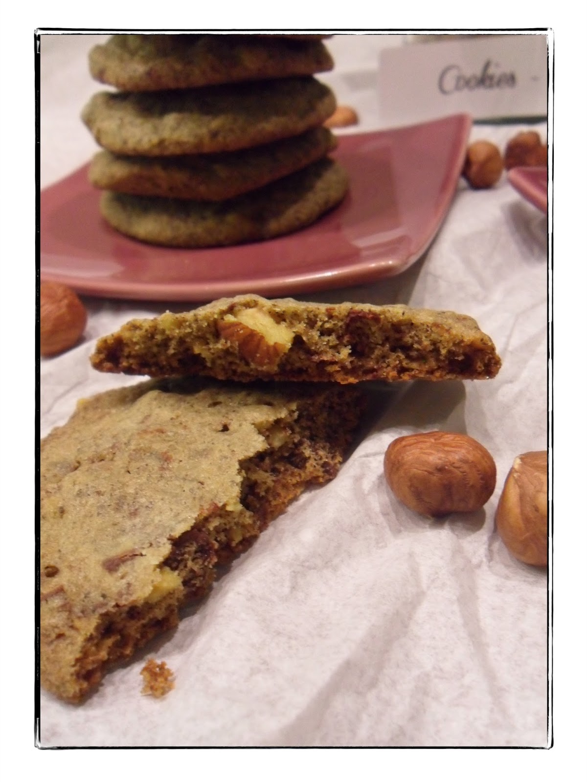 Mia´s Cookies and more: Schoko-Haselnuss-Cookies mit Hanfmehl