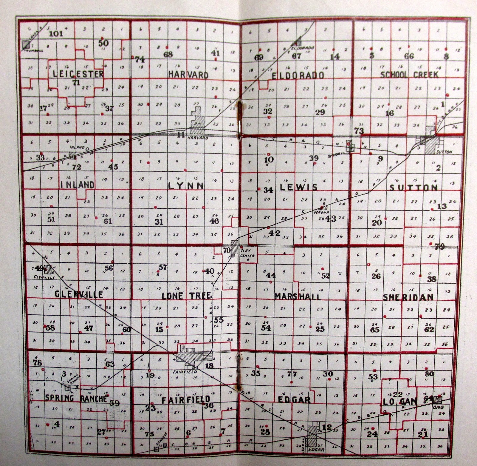 Sutton Nebraska Museum Schools of Clay County