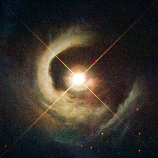 Young Star V1331 Cyg And Surrounding Nebula