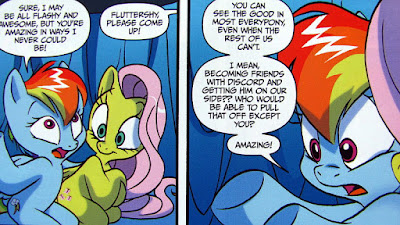 Rainbow Dash praises Fluttershy