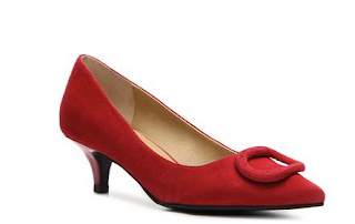 Audrey Brooke Ellie Pump - Red from DSW