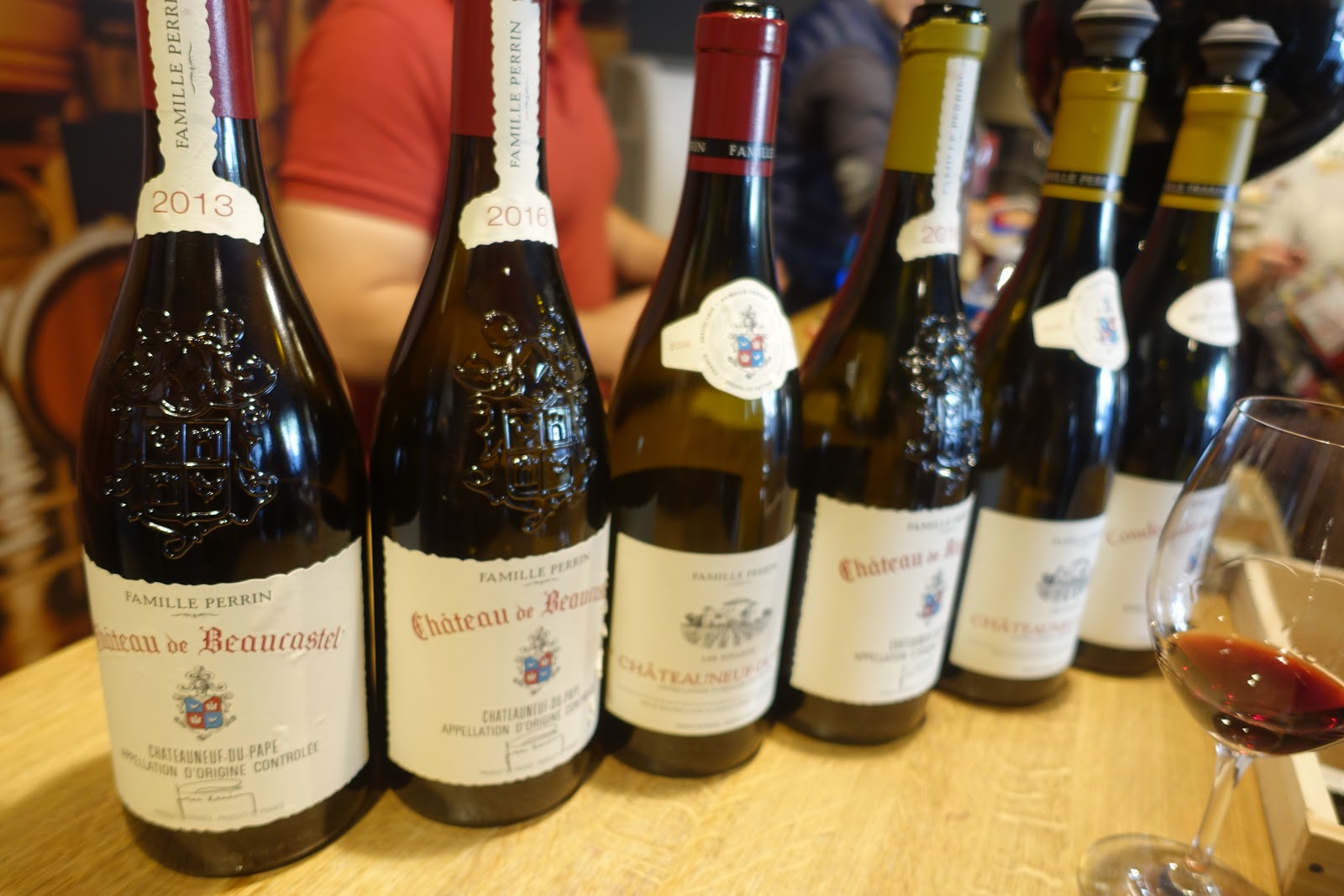 Schiller Wine Tasting At The Caveau Of The Perrin Family In Chateauneuf Du Pape Rhone Valley Tour 18 By Ombiasy Winetours Wine Culture And History France