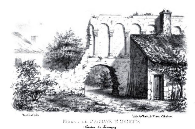 Patrimoine de l'Allier: Abbaye de st Maurice