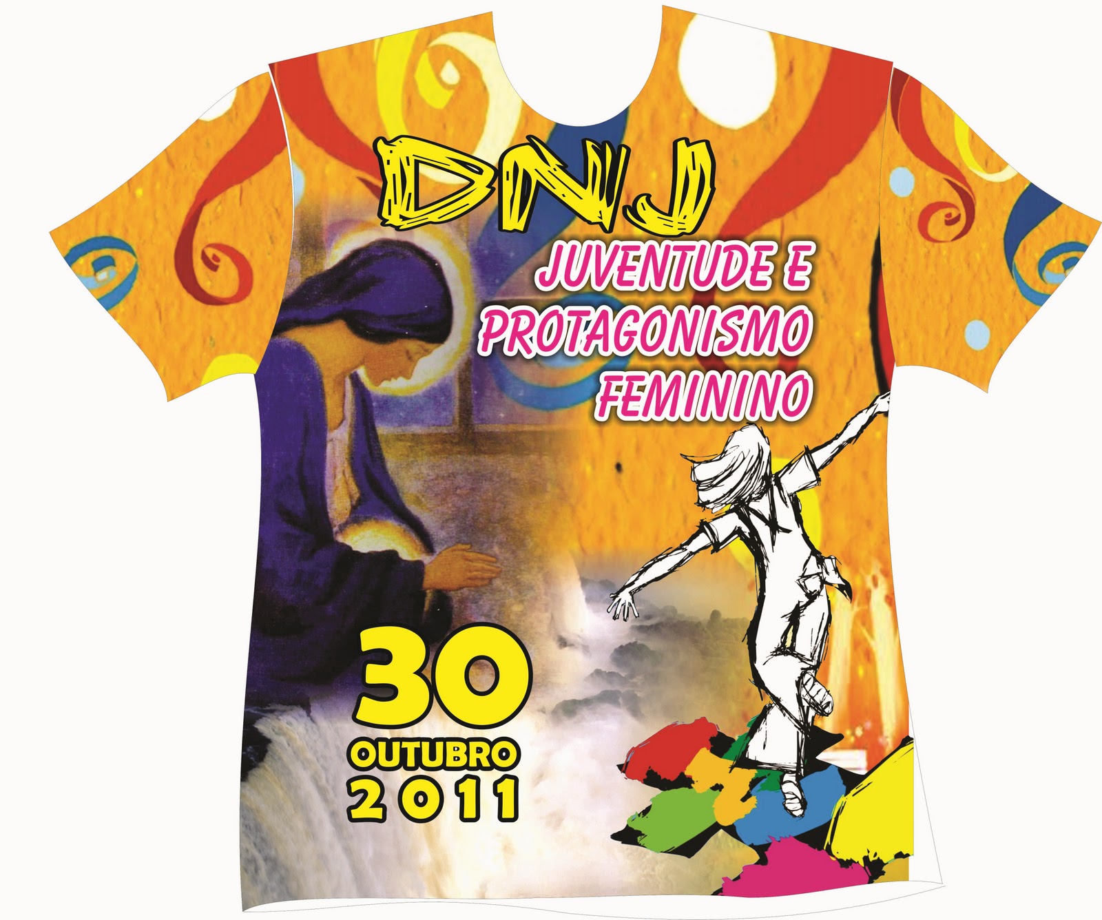 Pastoral da Juventude Diocese Foz Camisetas do DNJ em Foz estarão a disposição nesse final de Pastoral da Juventude Diocese Foz Camisetas do DNJ em Foz estarão a disposição nesse final de