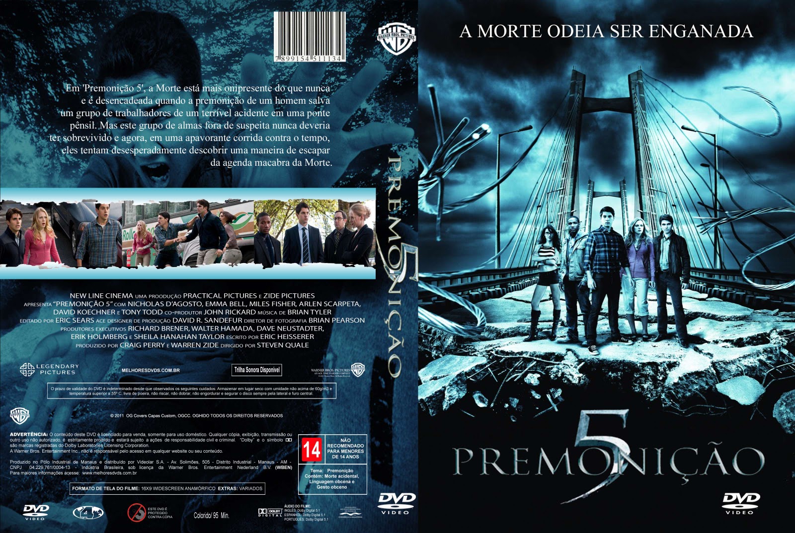 CAPA DO FILME PREMONIÇÃO 5 VIRTUAL