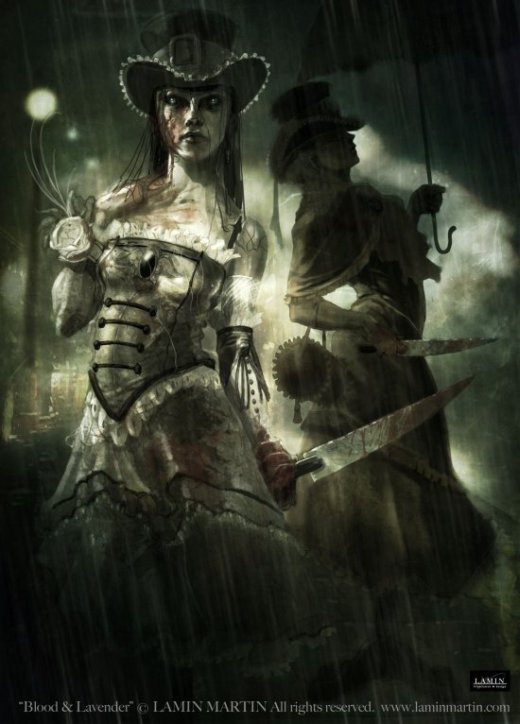 Fantasia, ficção científica e terror nas sombrias ilustrações de Lamin Martin Lamin Martin artstation deviantart arte ilustrações fantasia ficção científica steam punk sombrio