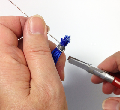 How to Make Secure Wire Cord Ends with Spirals or Scrolls - The Beading