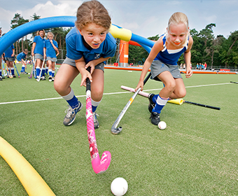 Super WK Hockey 2014 Den Haag: Activiteiten kinderen tijdens het WK OO-28