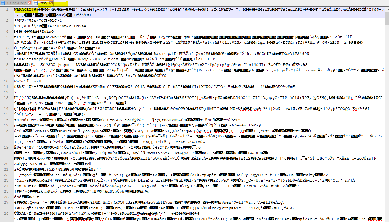 Wanna Cry Ransomware Quick Analysis