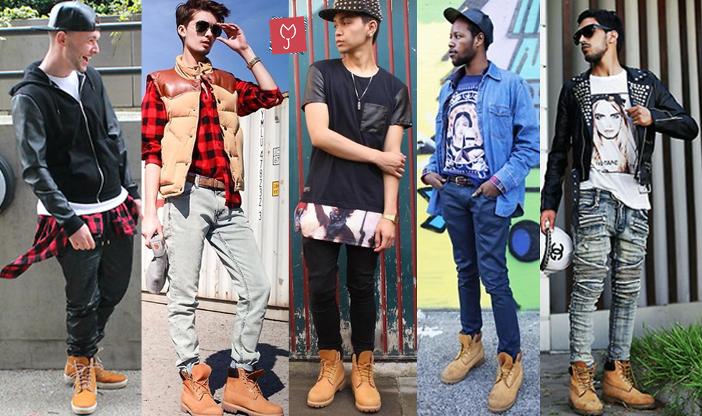 yellow boot masculina