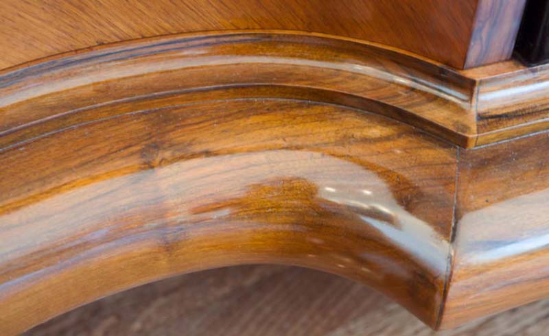 Waxed furniture