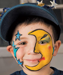 face painting sun simple designs paint easy halloween moon facepaint tulsa shine faces