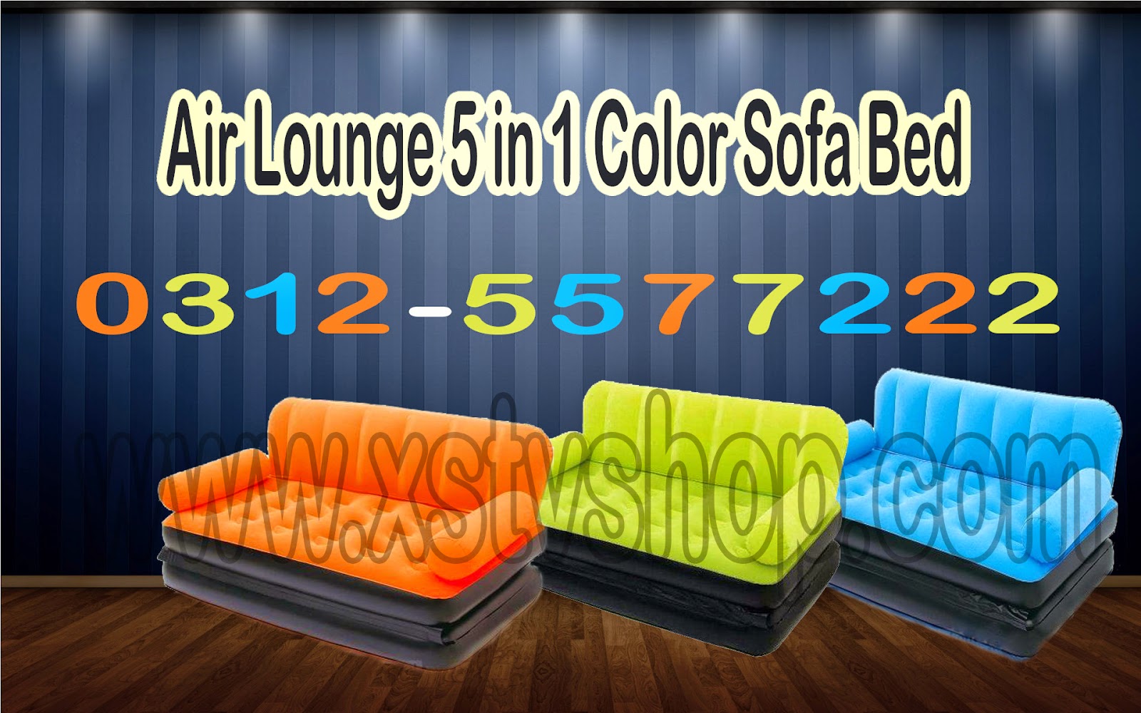 Sandhi Sudha Plus Air Lounge 5 in 1 Sofa In Pakistan