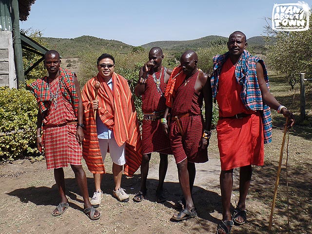 Safari game drive at Maasai Mara National Reserve in Kenya