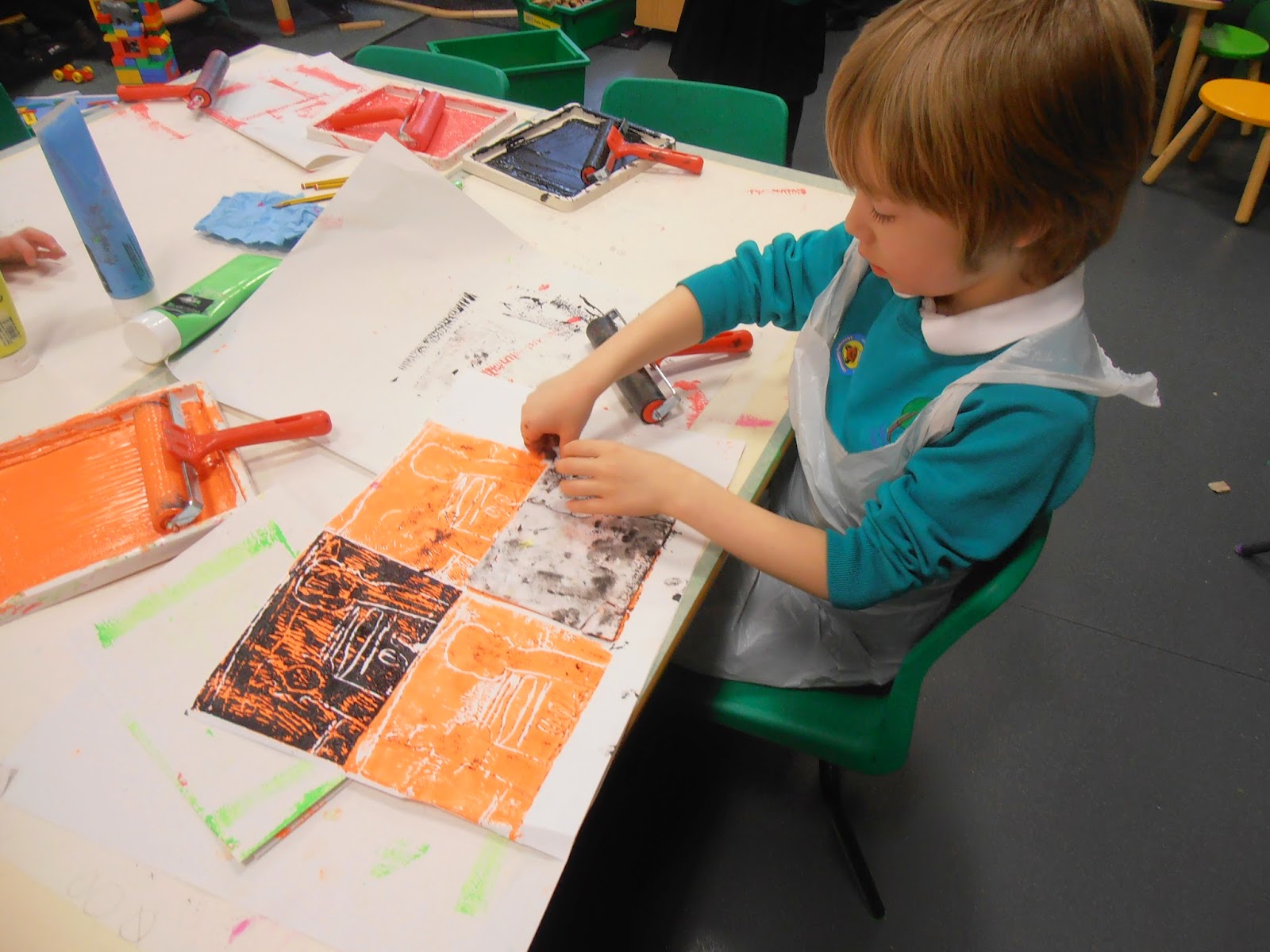 Art and Creativity Printmaking with Key Stage 1 Week 2