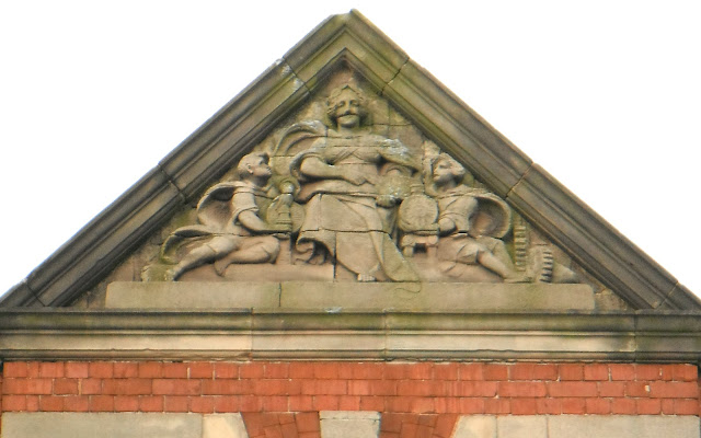 Hednesford Technical Institute pediment sculpture
