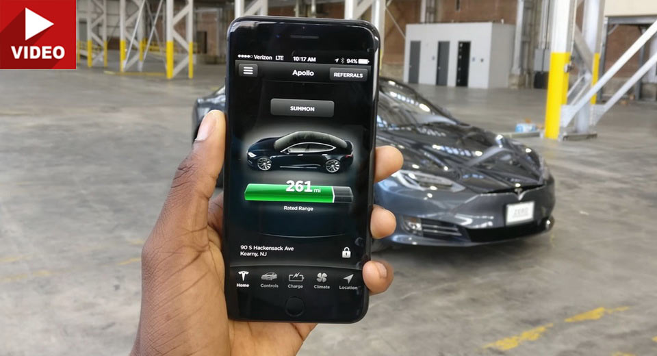 Here’s What The Tesla App Can Do To Your Model S