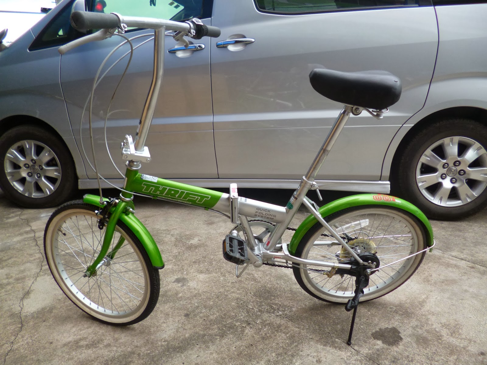 used folding bicycle