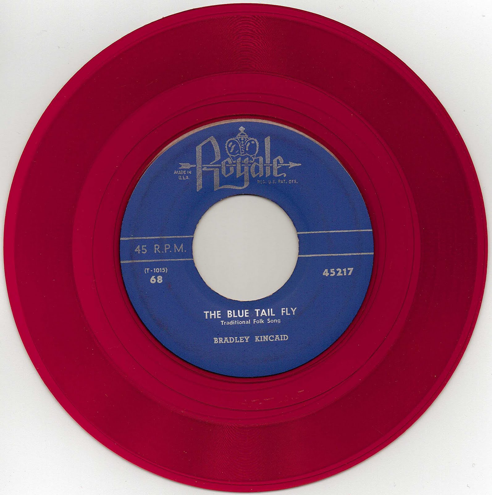 Allen`s archive of early and old country music. Bradley Kincaid 45 on