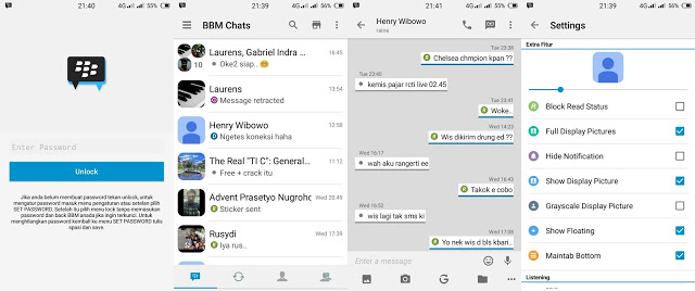 BBM Mod IOS Light v8 Based VS BBM Mod Oppo v2 Based BBM Mod IOS Light v8 Based VS BBM Mod Oppo v2 Based