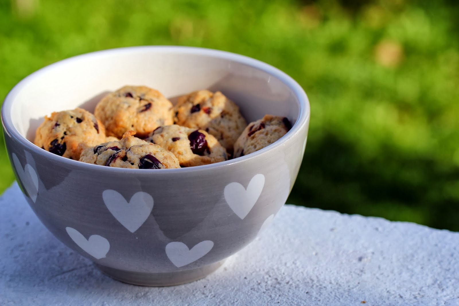 Blogschokolade &amp; Butterpost: Haferflocken-Cranberry-Cookies