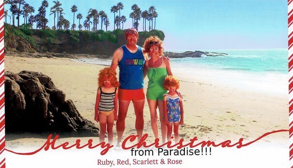 This Family Has Been Sending The Most Awkwardly Amusing Christmas Cards For 16 Years