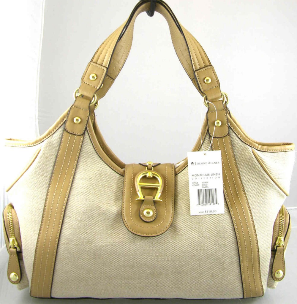 Bags Heaven Etienne Aigner Mont Clair Golden Sand Handbag
