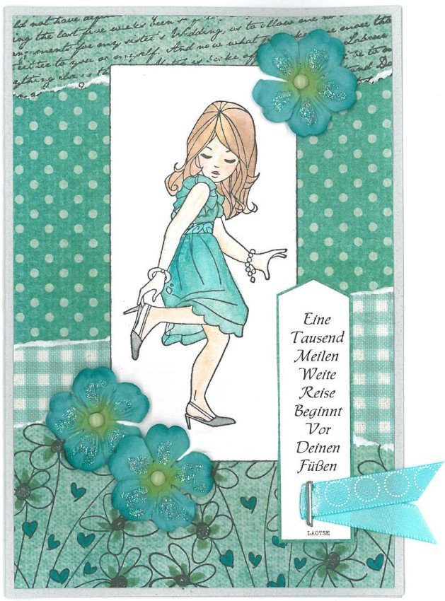 stamped mania: Karte zur Jugendweihe stamped mania: Karte zur Jugendweihe