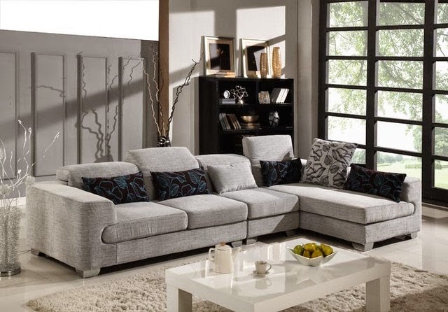 Microfiber Sectional Sofa