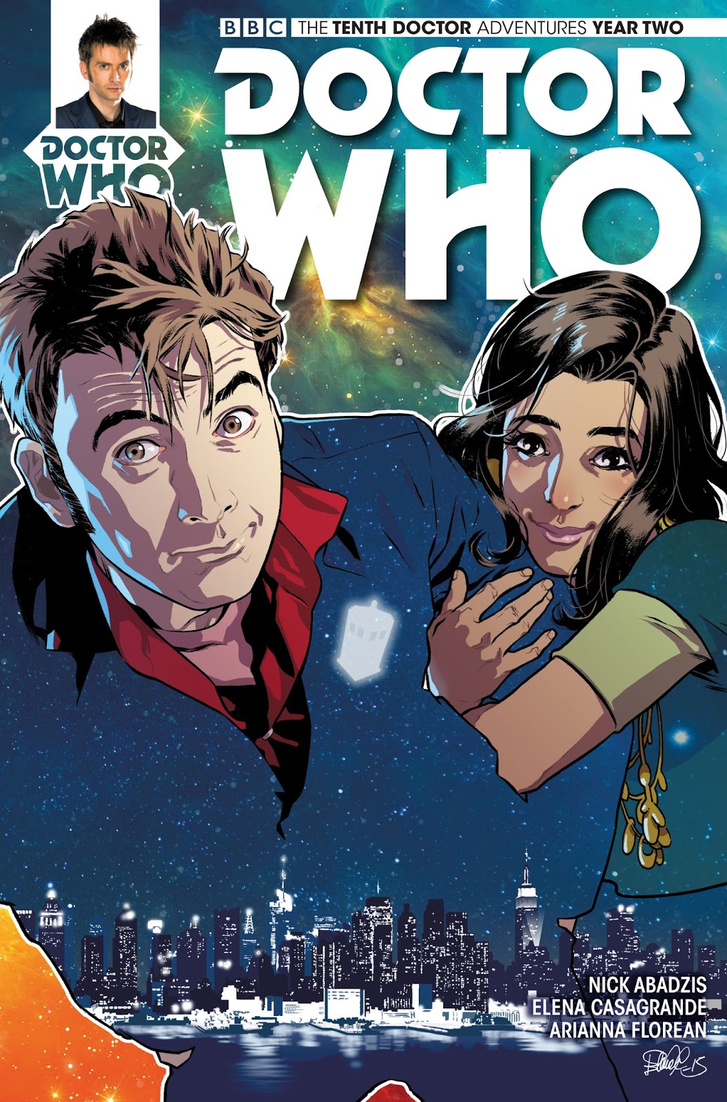 Cover B Doctor Who US Comic Titan The Tenth Doctor #2 Tennant 