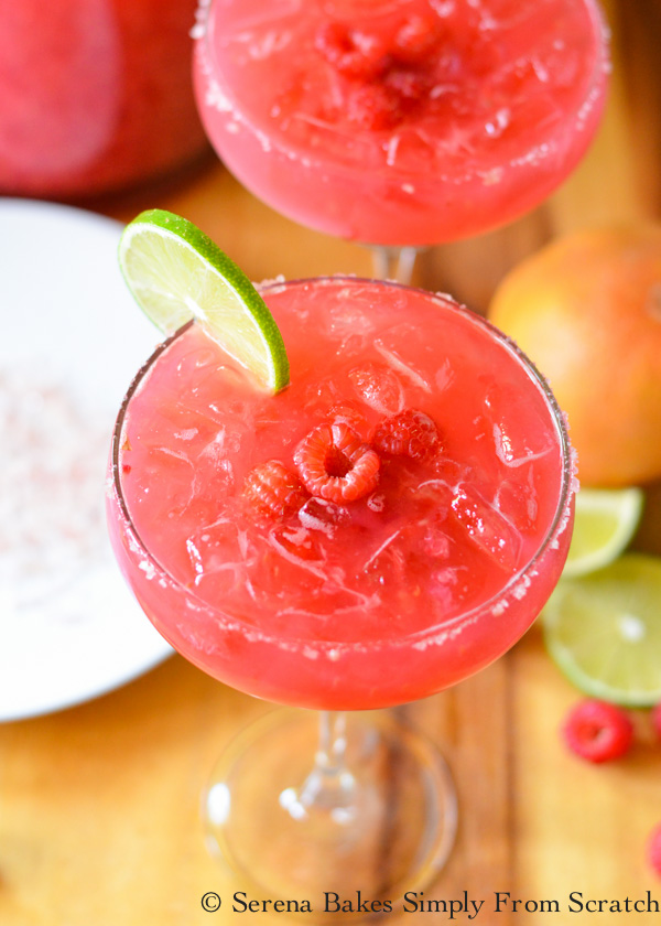 Raspberry Margaritas Serena Bakes Simply From Scratch
