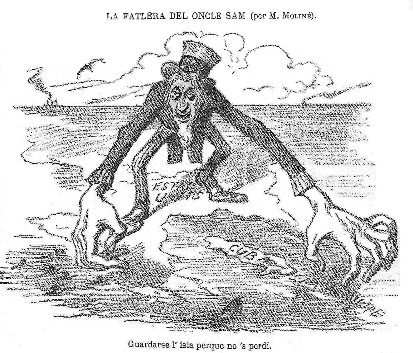 Emily Anasagasti's American Imperialism Political Cartoons: Spanish