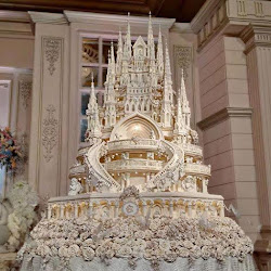 cakes huge cake castle biggest princess ever certainly commissioned indonesian seem couple