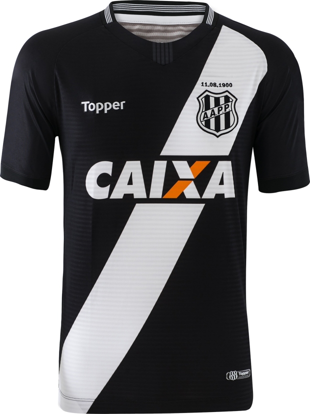 Topper apresenta as novas camisas da Ponte Preta Show de Camisas