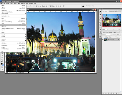 Membuka dan Menyimpan File dalam Photoshop Membuka dan Menyimpan File dalam Photoshop