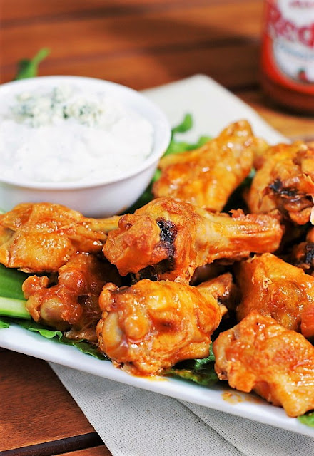 Baked Buffalo Wings | The Kitchen is My Playground