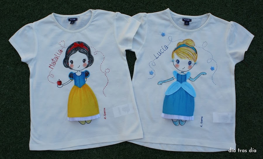 Camisetas princesas