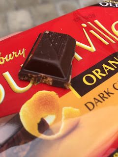 New/Old Cadbury Bournville Orange Dark Chocolate