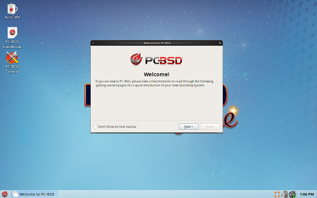 PC-BSD Desktop