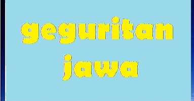 Contoh Geguritan Bahasa Jawi