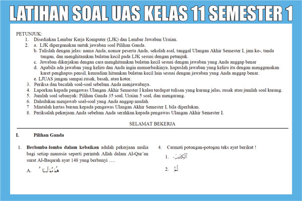 Soal Uas Bahasa Indonesia Kelas 10 Semester 1 Pdf