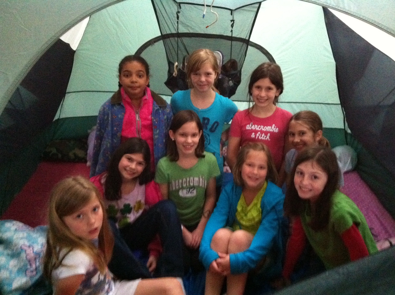 Hunt Happenings Girl Scout Campin