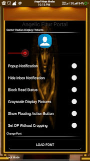 BBM MOD BLACK Gold Angelic v3.1 BBM MOD BLACK Gold Angelic v3.1