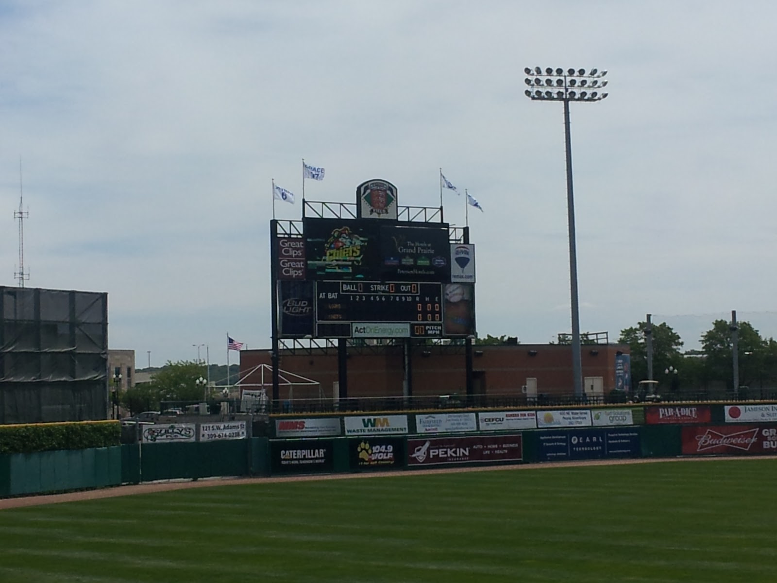 A Mut On The Road O'Brien Field, Peoria, Illinois