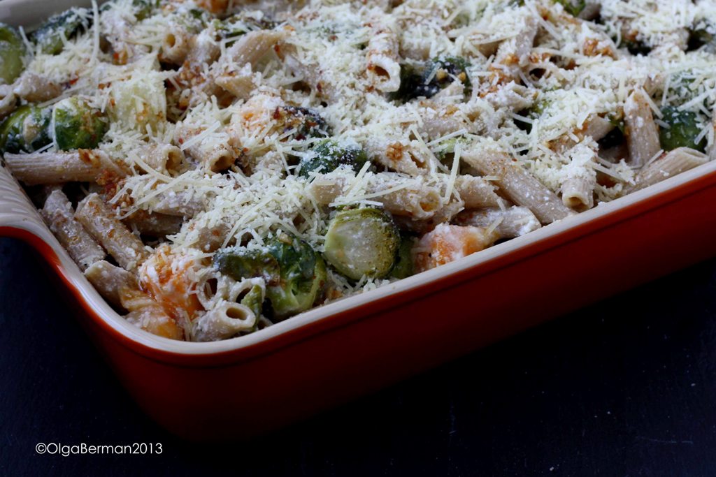 Mango & Tomato Nigella Lawson's Pasta with Brussels Sprouts and
