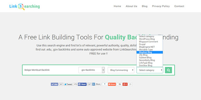 Cara Mencari Backlink Kualitas & Gratis Dengan Linksearching Cara Mencari Backlink Kualitas & Gratis Dengan Linksearching