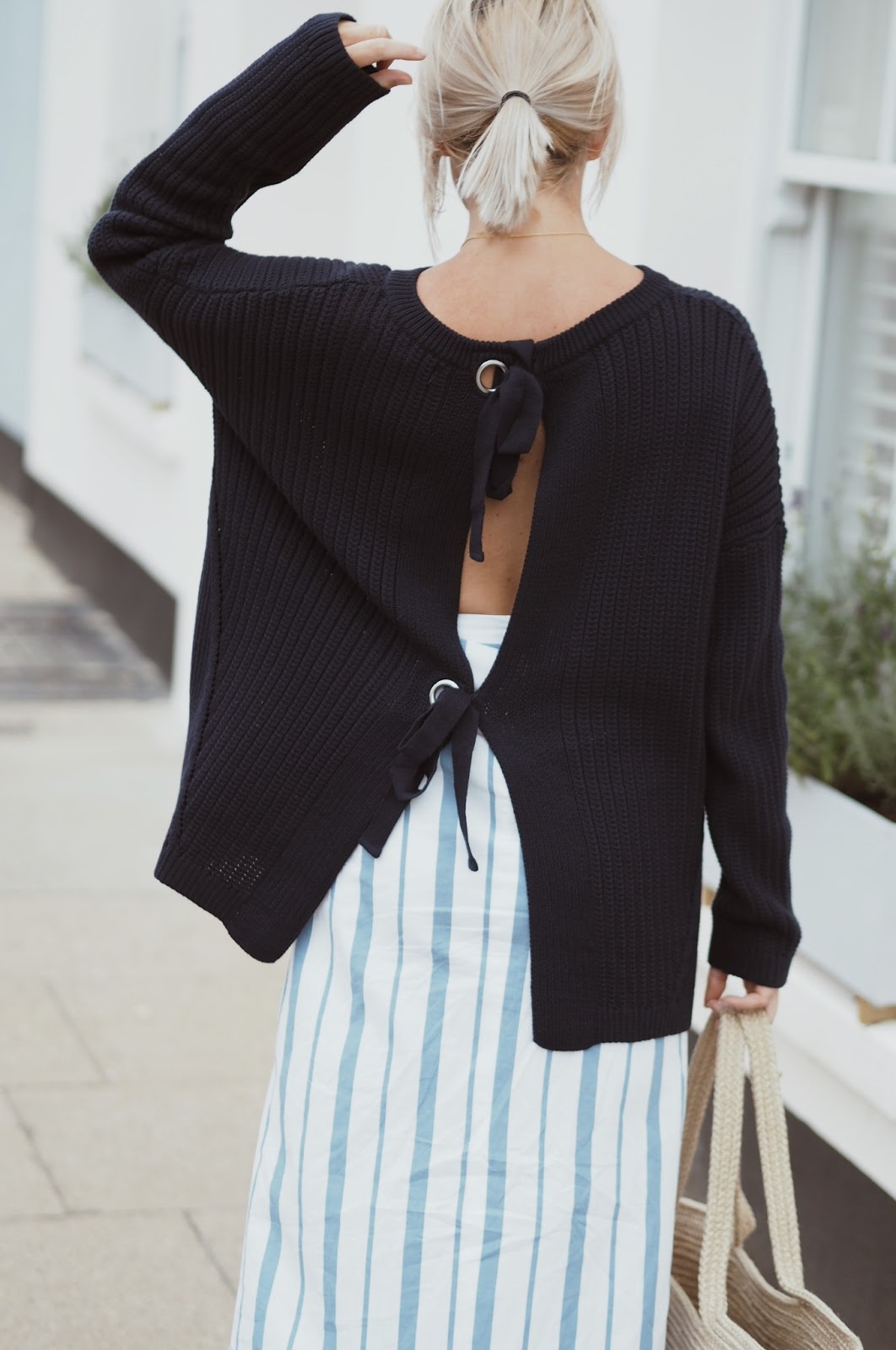 Skirt And Jumper Combination Petite Side of Style