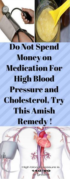 Do Not Spend Money on Medication For High Blood Pressure and Cholesterol, Try This Amish Remedy !